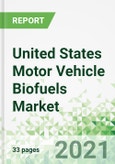 United States Motor Vehicle Biofuels Market 2021-2025- Product Image