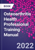 Osteoarthritis Health Professional Training Manual- Product Image