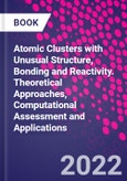 Atomic Clusters with Unusual Structure, Bonding and Reactivity. Theoretical Approaches, Computational Assessment and Applications- Product Image