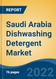 Saudi Arabia Dishwashing Detergent Market, By Type (Dishwashing Bars, Dishwashing Liquid, Dishwashing Powder, Others (Washing Powder & Tablets), By Distribution Channel (Grocery Stores, Online & Others), By Region, Competition, Forecast & Opportunities, 2027- Product Image