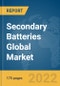 Secondary Batteries Global Market Report 2022, By Product Type, By Application, By End User - Product Thumbnail Image