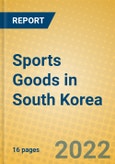 Sports Goods in South Korea- Product Image