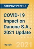 COVID-19 Impact on Danone S.A., 2021 Update- Product Image