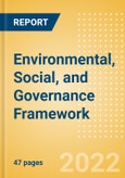 Environmental, Social, and Governance (ESG) Framework - Thematic Research- Product Image