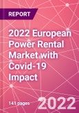 2022 European Power Rental Market with COVID-19 Impact- Product Image