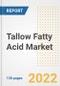 Tallow Fatty Acid Market Outlook and Trends to 2028- Next wave of Growth Opportunities, Market Sizes, Shares, Types, and Applications, Countries, and Companies - Product Image