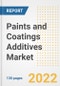 Paints and Coatings Additives Market Outlook and Trends to 2028- Next wave of Growth Opportunities, Market Sizes, Shares, Types, and Applications, Countries, and Companies - Product Image