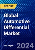 Global Automotive Differential Market (2022-2027) by Type, Drive Type, Vehicle Type, Components, Propulsion, Geography, Competitive Analysis and the Impact of Covid-19 with Ansoff Analysis- Product Image