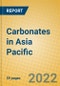 Carbonates in Asia Pacific - Product Image