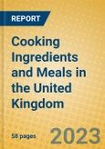 Cooking Ingredients and Meals in the United Kingdom- Product Image