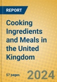 Cooking Ingredients and Meals in the United Kingdom- Product Image