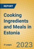Cooking Ingredients and Meals in Estonia- Product Image