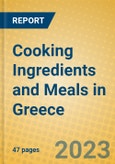 Cooking Ingredients and Meals in Greece- Product Image