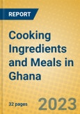 Cooking Ingredients and Meals in Ghana- Product Image