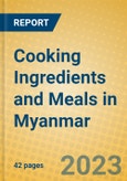 Cooking Ingredients and Meals in Myanmar- Product Image