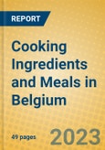 Cooking Ingredients and Meals in Belgium- Product Image