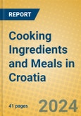 Cooking Ingredients and Meals in Croatia- Product Image