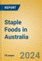 Staple Foods in Australia - Product Image