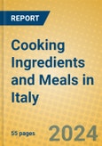 Cooking Ingredients and Meals in Italy- Product Image