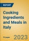 Cooking Ingredients and Meals in Italy - Product Image