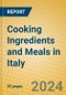 Cooking Ingredients and Meals in Italy - Product Thumbnail Image