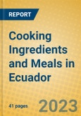Cooking Ingredients and Meals in Ecuador- Product Image