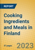 Cooking Ingredients and Meals in Finland- Product Image