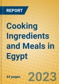 Cooking Ingredients and Meals in Egypt- Product Image