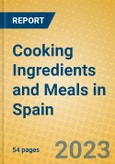Cooking Ingredients and Meals in Spain- Product Image