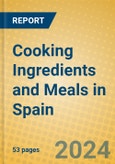 Cooking Ingredients and Meals in Spain- Product Image