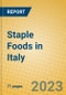 Staple Foods in Italy - Product Thumbnail Image