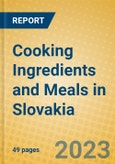 Cooking Ingredients and Meals in Slovakia- Product Image