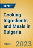 Cooking Ingredients and Meals in Bulgaria- Product Image