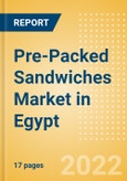 Pre-Packed Sandwiches (Savory and Deli Foods) Market in Egypt - Outlook to 2025; Market Size, Growth and Forecast Analytics- Product Image