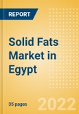 Solid Fats (Oils and Fats) Market in Egypt - Outlook to 2025; Market Size, Growth and Forecast Analytics- Product Image