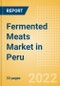 Fermented Meats (Savory and Deli Foods) Market in Peru - Outlook to 2025; Market Size, Growth and Forecast Analytics - Product Thumbnail Image
