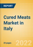 Cured Meats (Savory and Deli Foods) Market in Italy - Outlook to 2025; Market Size, Growth and Forecast Analytics- Product Image