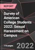 Survey of American College Students 2022: Sexual Harassment on Campus- Product Image