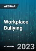 Workplace Bullying - Webinar (Recorded)- Product Image