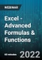 Excel - Advanced Formulas & Functions - Webinar (Recorded) - Product Thumbnail Image