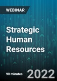 Strategic Human Resources - Webinar (Recorded)- Product Image