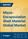 Micro-Encapsulation Shell Material Global Market Insights 2023, Analysis and Forecast to 2028, by Manufacturers, Regions, Technology, Application, Product Type- Product Image