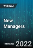 3-Hour Virtual Seminar on New Managers: Tools and Techniques for Success - Webinar (Recorded)- Product Image