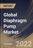 Global Diaphragm Pump Market Size, Share & Industry Trends Analysis Report By Mechanism (Air Operated and Electrical Operated), By Discharge Pressure, By Operation, By End User, By Regional Outlook and Forecast, 2021-2027- Product Image