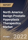 North America Benign Prostatic Hyperplasia Therapeutics Market Size, Share & Industry Trends Analysis Report By Therapy (Mono Drug Therapy and Combination Drug Therapy), By Therapeutics Class, By Country and Growth Forecast, 2021-2027- Product Image