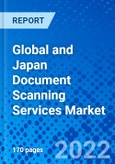 Global and Japan Document Scanning Services Market, By Service Type, by Document Type, By End-use Industry, and by Region - Size, Share, Outlook, and Opportunity Analysis, 2021 - 2028- Product Image