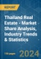 Thailand Real Estate - Market Share Analysis, Industry Trends & Statistics, Growth Forecasts 2020 - 2029 - Product Image