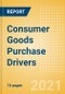 Consumer Goods Purchase Drivers - Consumer Behavior Tracking Q3 2021 - Product Thumbnail Image