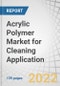 Acrylic Polymer Market for Cleaning Application by Type(Water-borne & Solvent-borne), Application(Laundry & Detergent, Dish Washing, Industrial & Institutional, Hard Surface Cleaning) & Region(APAC, North America, Europe, RoW) - Global Forecast to 2026 - Product Image