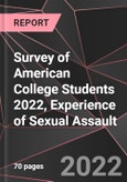Survey of American College Students 2022, Experience of Sexual Assault- Product Image